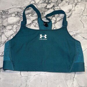 Under Armour Women’s Large Dark Teal High Spot Sports Bra